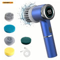 Electric Spin Scrubber: Your Sanctuary, Spotless. Smart Cleaning Power!